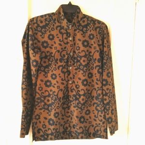 PRETTY GREEN Hippie Tunic Henley Shirt